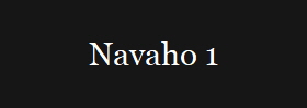 Navaho 1